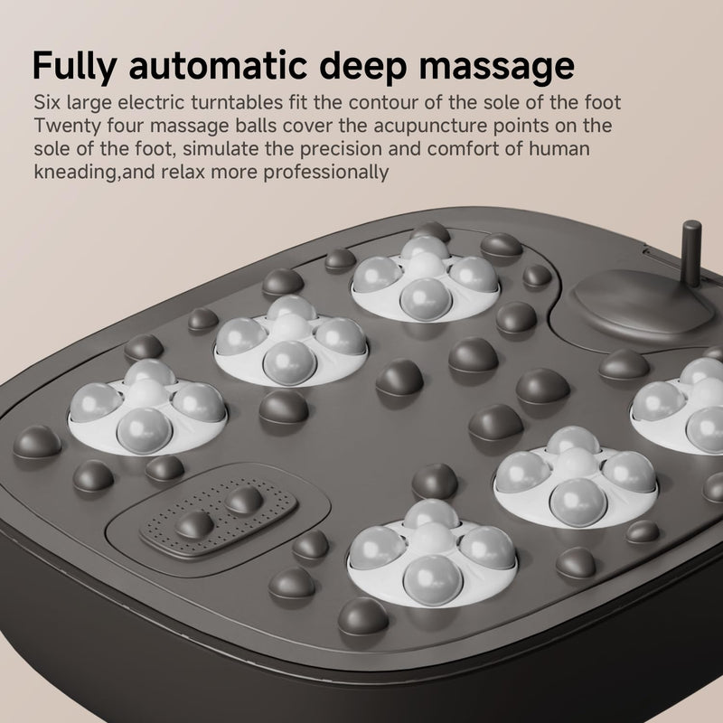 Beici High Depth 14in Foot Spa — PTC Heating, 6 Massage Balls, Timer + Temp Control