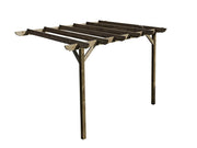 Wall Mounted Wooden Pergola Kit - Corbel Design - image 6