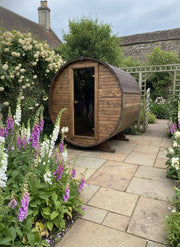 Steam & Oak Gas Barrel Sauna 1.8m (Electric Option) - view 10