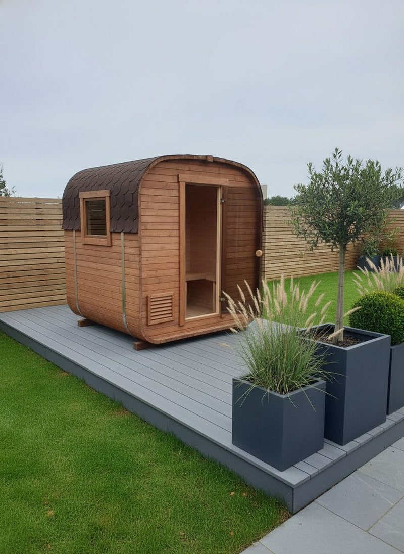 Steam & Oak Gas Cube Sauna 1.8m (Electric Option) - view 9