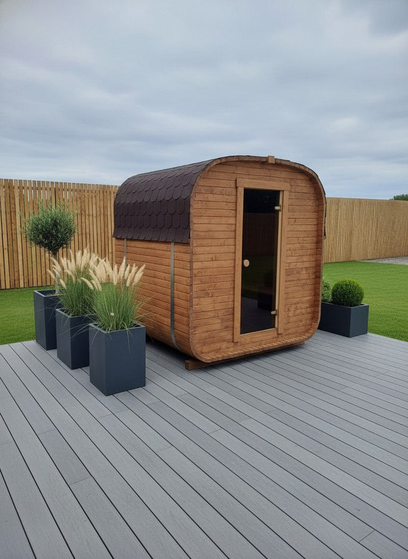 Steam & Oak Gas Cube Sauna 1.8m (Electric Option) - view 10