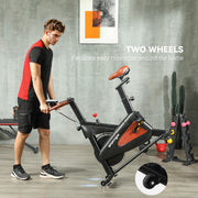 SPORTNOW Quiet Stationary Exercise Bike with Adjustable Seat - image 4