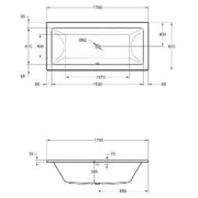 Carrera Double Ended Bath - All Sizes - image 3