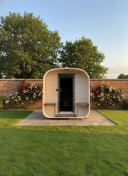 Steam & Oak Gas Cube Sauna 2.4m with Porch (Electric or Wood-Fired) - view 13