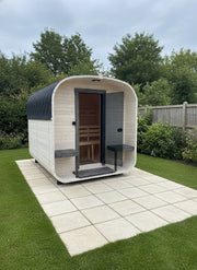 Steam & Oak Gas Cube Sauna 2.4m with Porch (Electric or Wood-Fired) - view 5