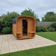 Steam & Oak Gas Cube Sauna 3.4m Premium L-Bench (Electric or Wood-Fired) - view 14