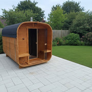 Steam & Oak Gas Cube Sauna 3.4m Premium L-Bench (Electric or Wood-Fired) - view 2