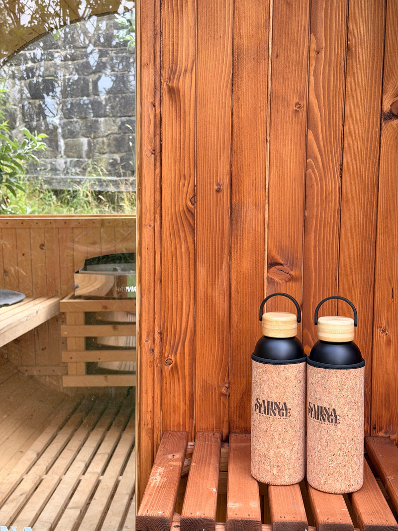SaunaPlunge Cork Insulated Sauna Bottle - 500ml