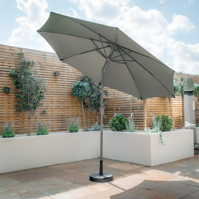 Maze - Capri 2.2m x 4m Rectangular Parasol - Oil Green