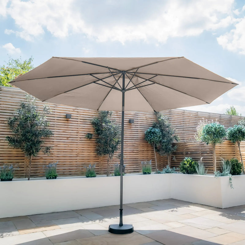 Maze - 15kg Concrete Parasol Base - Black