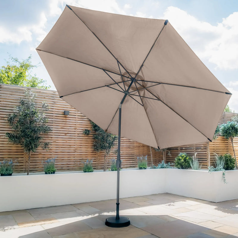 Maze - 15kg Concrete Parasol Base - Black
