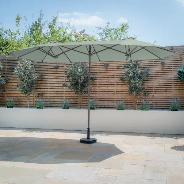 Maze - Capri 2.2m x 4m Rectangular Parasol - Oil Green