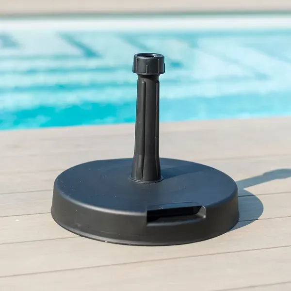 Maze - 15kg Concrete Parasol Base - Black