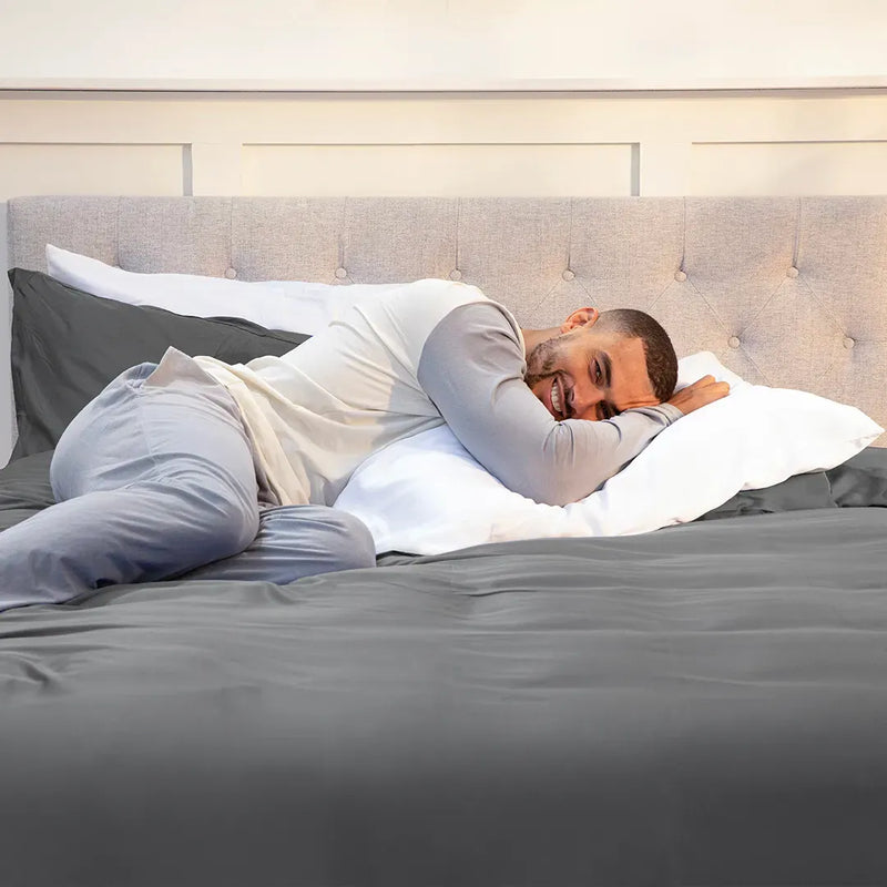 100% Bamboo Bedding Complete Set - Deep Sea Navy
