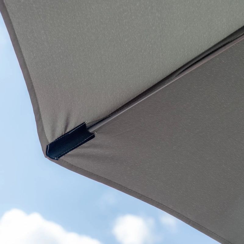 Maze - Capri 3.5m Round Tilting Parasol with Crank Handle - Oil Green