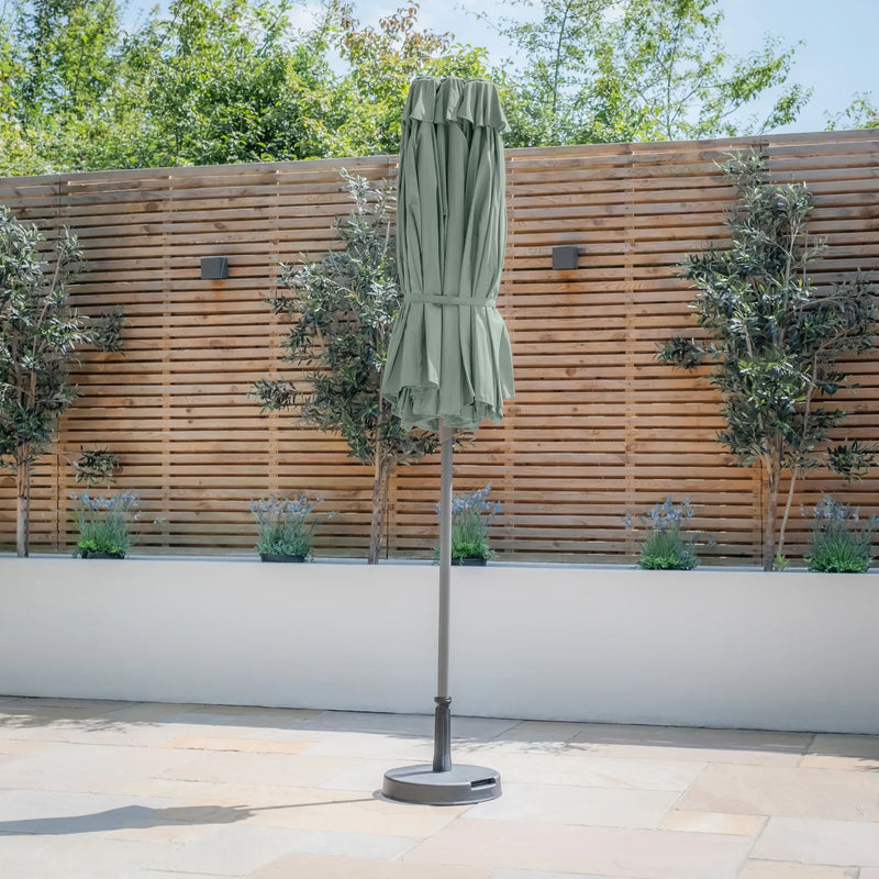 Maze - Capri 2.2m x 4m Rectangular Parasol - Oil Green