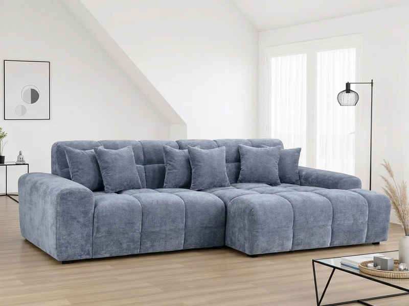 Jacob Ribbed Corner Sofa (Left or Right-Hand) - image 11