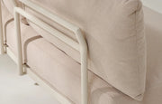 Kiki Beige 3-Seater Curved Garden Sofa and Coffee Table - image 7