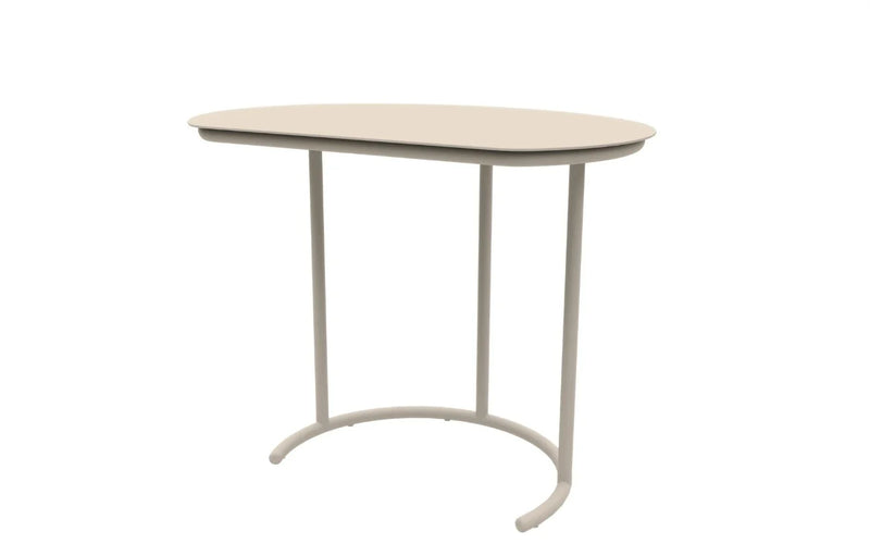 Kiki C-Shaped Metal Garden Side Table - image 3