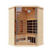 KOVE Corner Full Spectrum Infrared Sauna – 3–4 Person - view 2