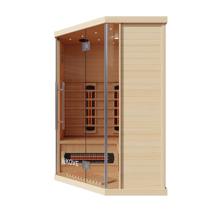 KOVE Corner Full Spectrum Infrared Sauna – 3–4 Person - view 6
