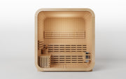 KOVE Cube Sauna 3–4 Person Outdoor Sauna – Premium Spruce Wood, 6kW Harvia Heater - image 10