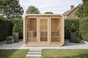 KOVE Cube Sauna 5–6 Person Outdoor Sauna – Premium Spruce Wood, 8kW Harvia Heater - image 8