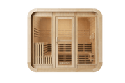 KOVE Cube Sauna 5–6 Person Outdoor Sauna – Premium Spruce Wood, 8kW Harvia Heater - image 9