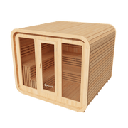 KOVE Cube Sauna 5–6 Person Outdoor Sauna – Premium Spruce Wood, 8kW Harvia Heater - image 6