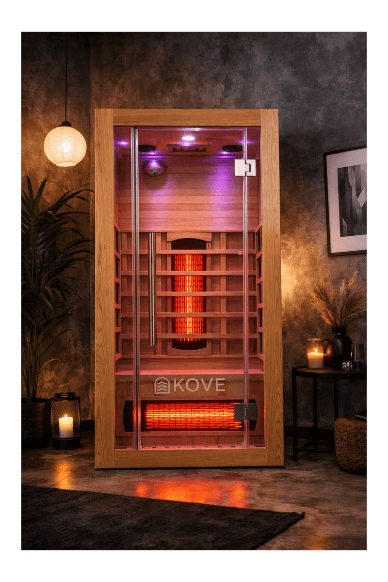 KOVE Full Spectrum Infrared Sauna – 1 Person - image 8