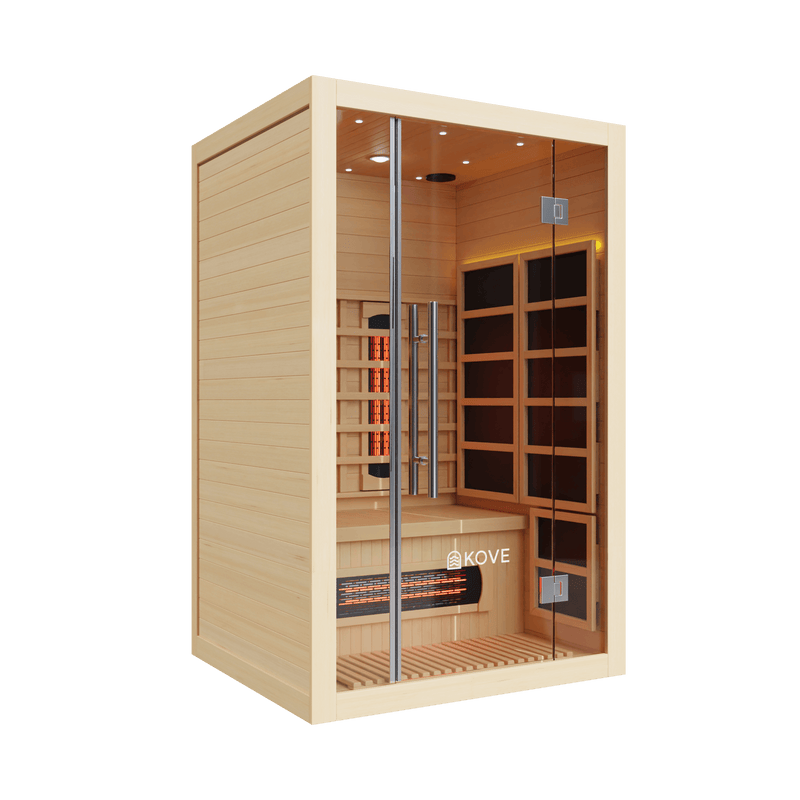 KOVE Full Spectrum Infrared Sauna – 2 Person - image 5