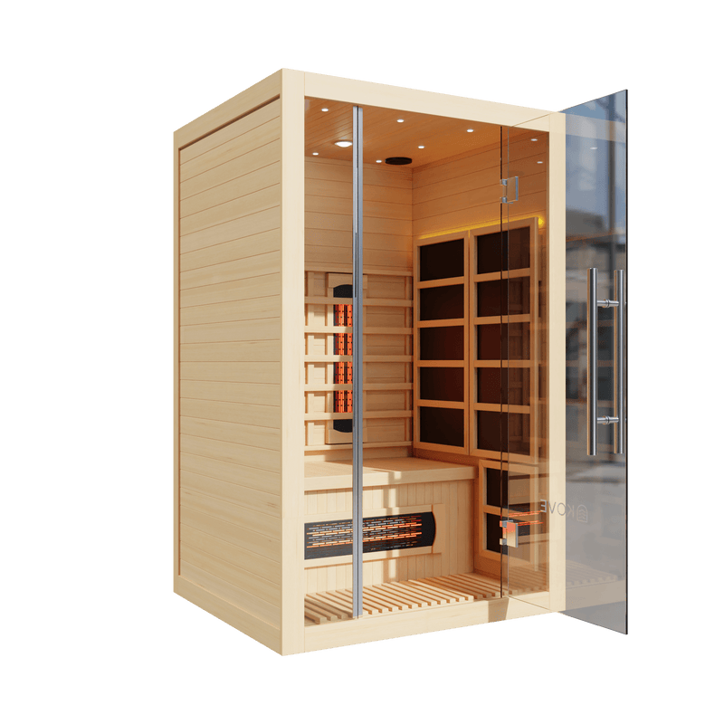 KOVE Full Spectrum Infrared Sauna – 2 Person - image 4