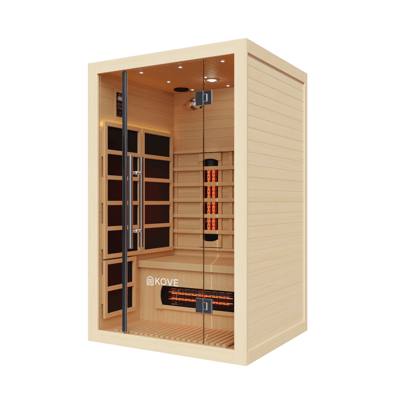 KOVE Full Spectrum Infrared Sauna – 2 Person - image 6
