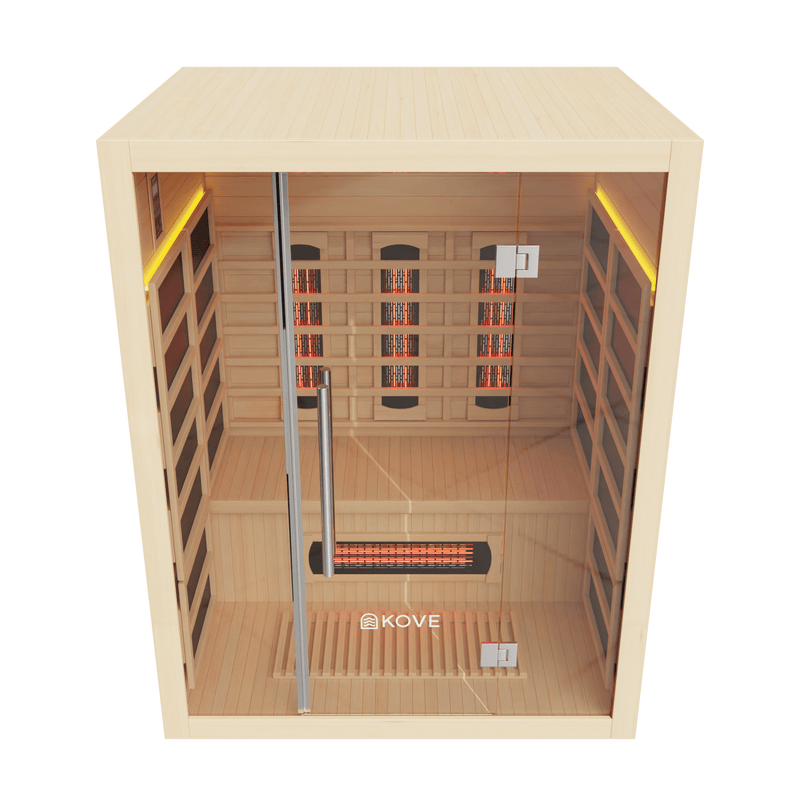 KOVE Full Spectrum Infrared Sauna – 3 Person