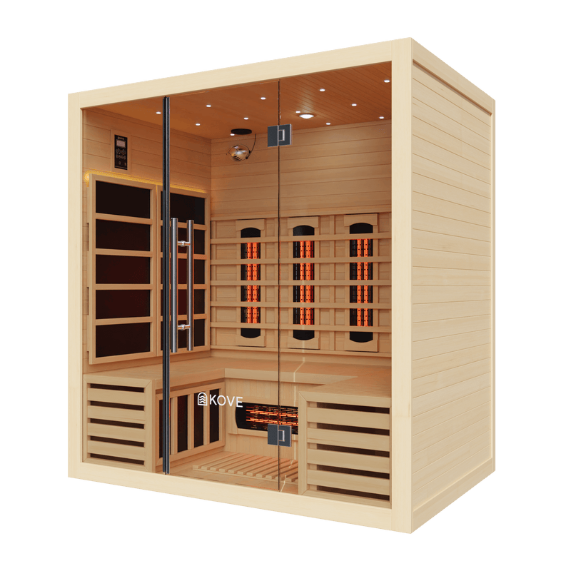 KOVE Full Spectrum Infrared Sauna – 4 Person