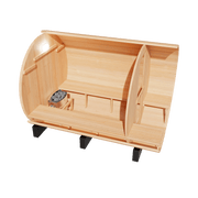 KOVE Outdoor Barrel Sauna – 4–6 Person Garden Sauna with 6kW Harvia Electric Heater - image 14