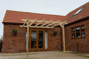 Wall Mounted Wooden Pergola Kit - Dinasty Design - image 4