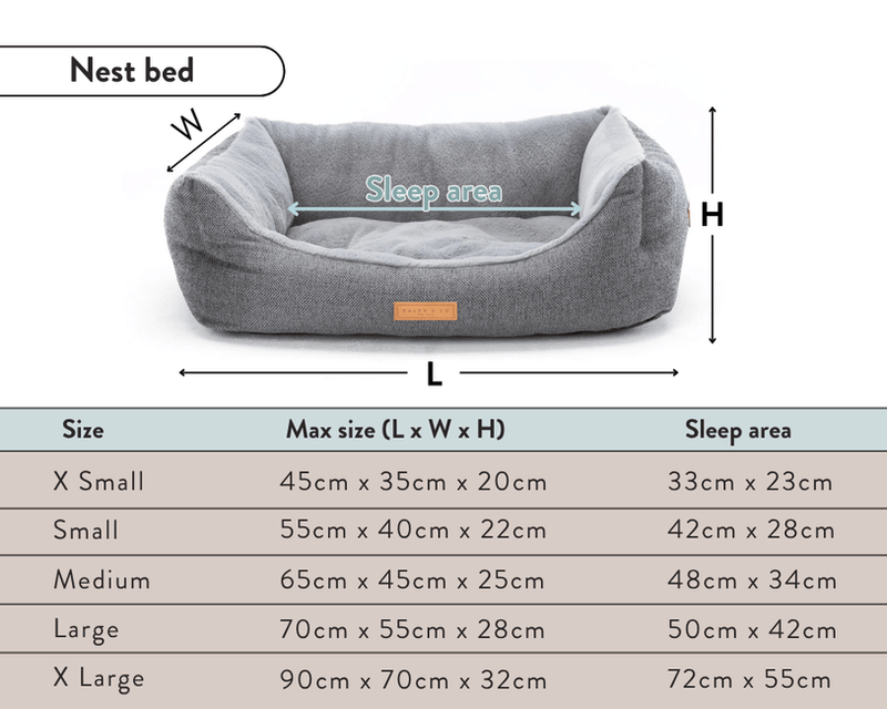 THE LINCOLN - LUXURY TWEED BOLSTER DOG BED - image 4
