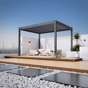 Aluminium Pergola 4m x 3m Free Standing with LED Package - image 2