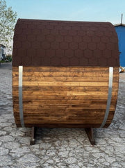 Steam & Oak Gas Barrel Sauna 1.8m (Electric Option) - view 14