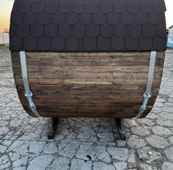 Steam & Oak Gas Barrel Sauna 1.8m (Electric Option) - view 15