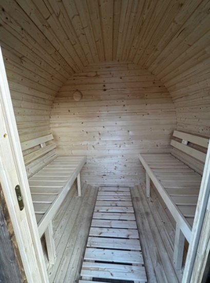 Steam & Oak Gas Barrel Sauna 1.8m (Electric Option) - view 17