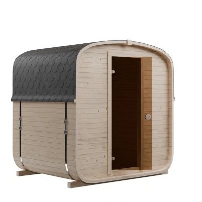 Steam & Oak Gas Cube Sauna 1.8m (Electric Option)
