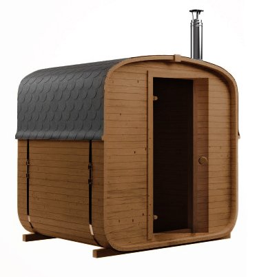 Steam & Oak Gas Cube Sauna 1.8m (Electric Option)