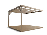 Wall-mounted Box Pergola and Decking Kit - image 8