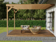 Wall-mounted Box Pergola and Decking Kit - image 7