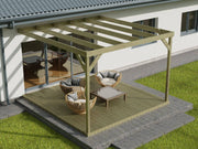 Wall-mounted Box Pergola and Decking Kit - image 2