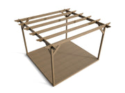 Dinasty Wooden Pergola and Decking Kit - image 3