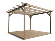 Dinasty Wooden Pergola and Decking Kit - image 7