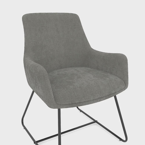 Quote Sled Base Office Reception Chair - product overview video